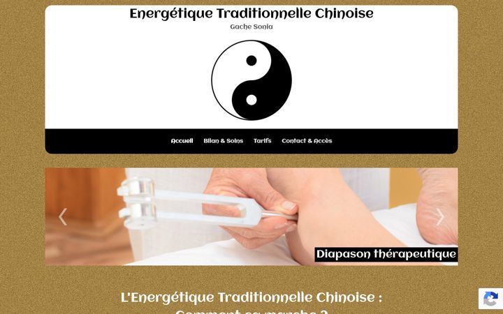 Screenshot of gachesonia.fr