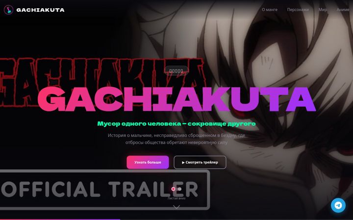 Screenshot of gachiakkuta.ru