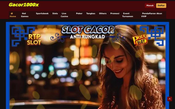 Екранна снимка на gacor1000x.net