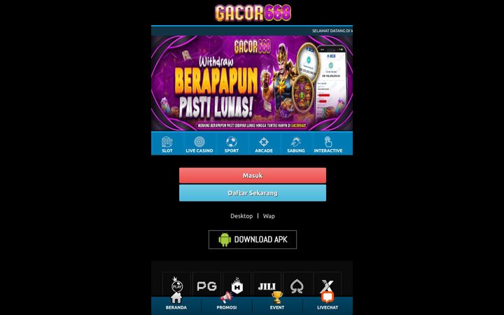 Screenshot of gacor887.com
