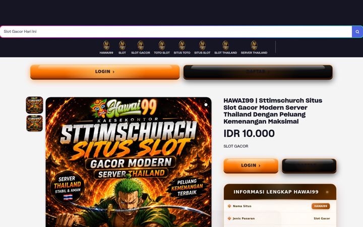 Screenshot of gacor99.click