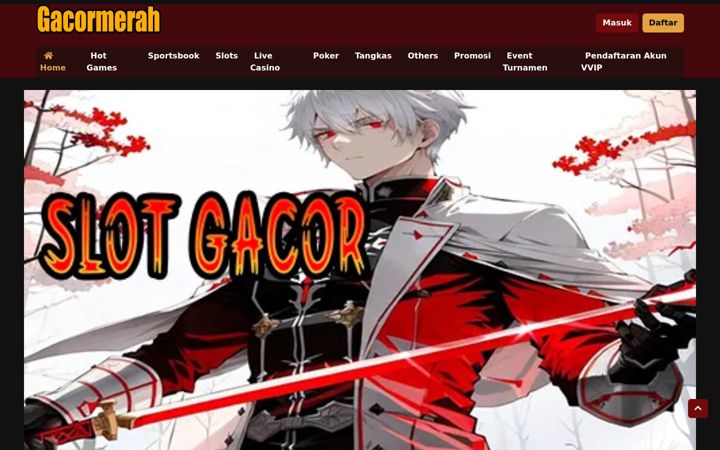 Screenshot of gacormerah.net