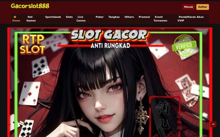 Screenshot of gacorslot888.net