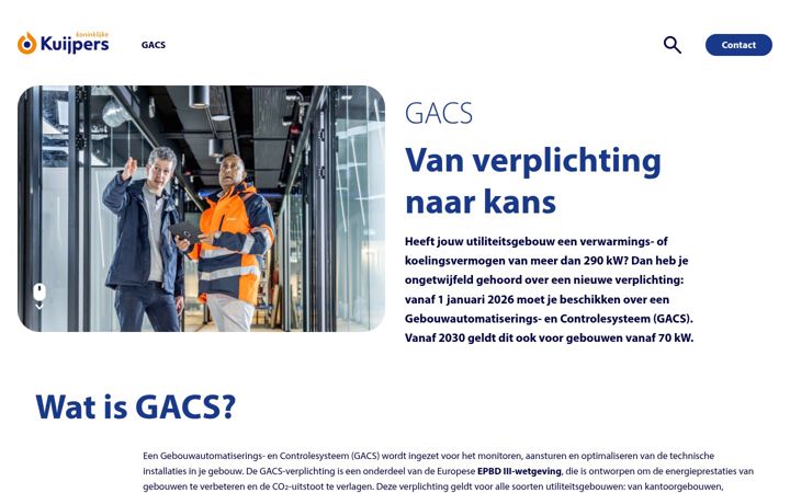 Screenshot του gacs.nl