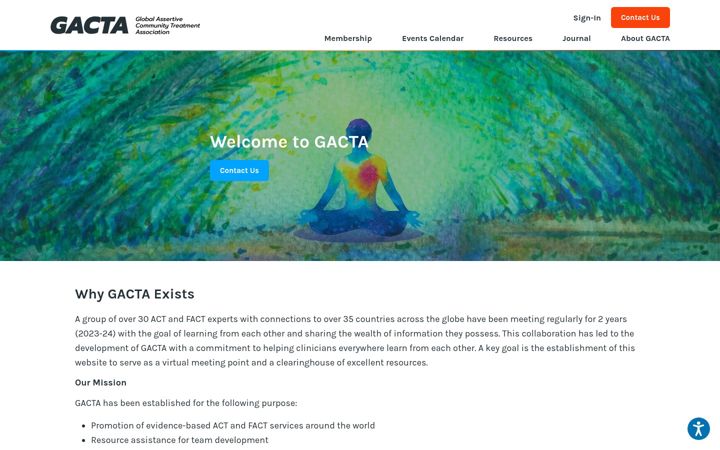 Screenshot of gacta.net