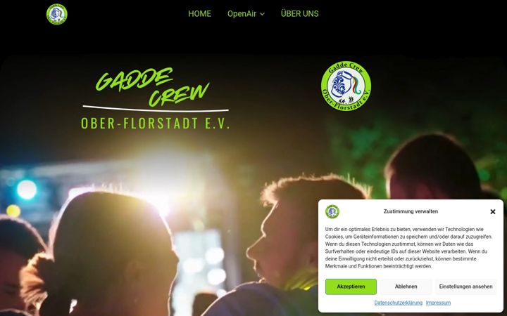 Screenshot of gadde-crew.de