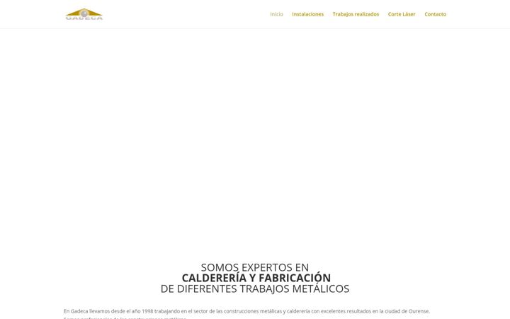 Screenshot of gadeca.net