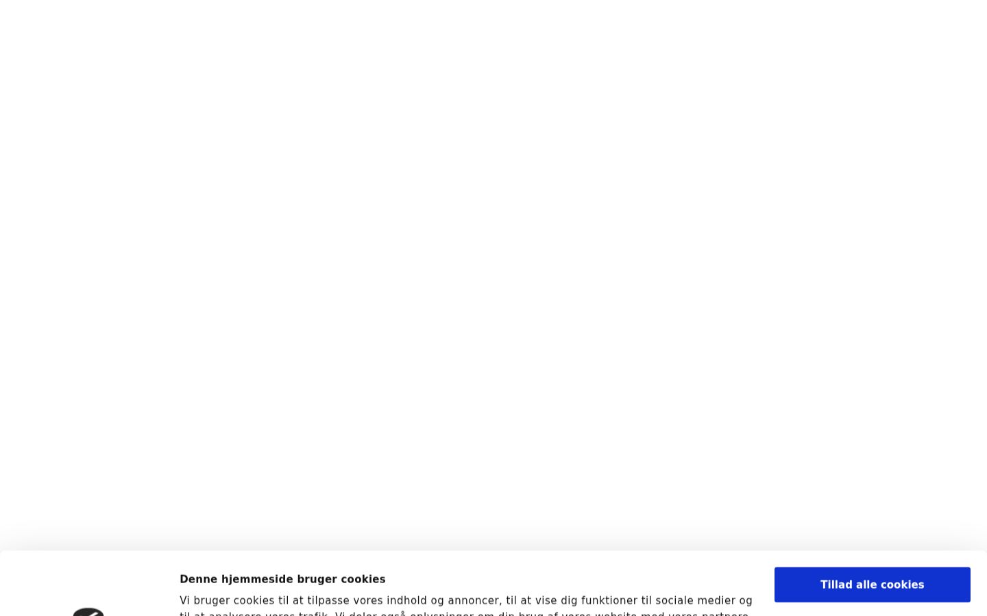 Captura de pantalla del banner de consentimiento mostrado antes de cualquier interacción