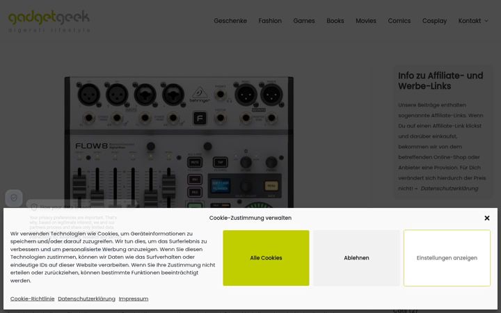 Screenshot of gadget-geek.de