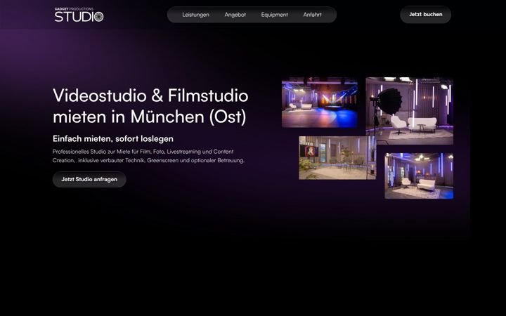 Zrzut ekranu gadget-studio.de