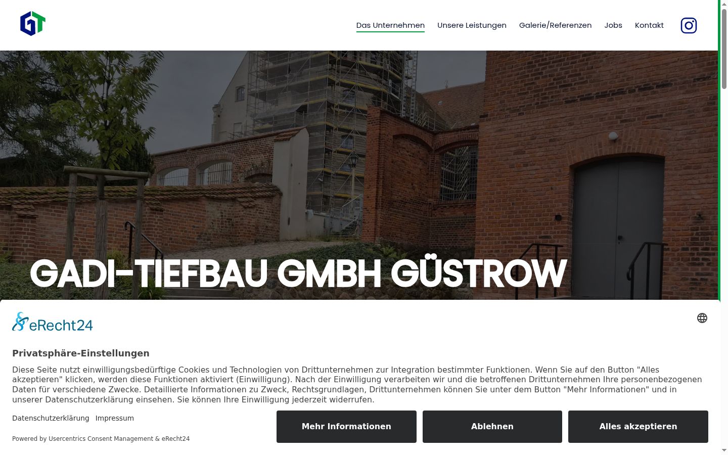 Sutikimo reklamjuostės, rodytos prieš bet kokią sąveiką, ekrano kopija
