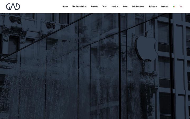 Screenshot of gadstudio.eu