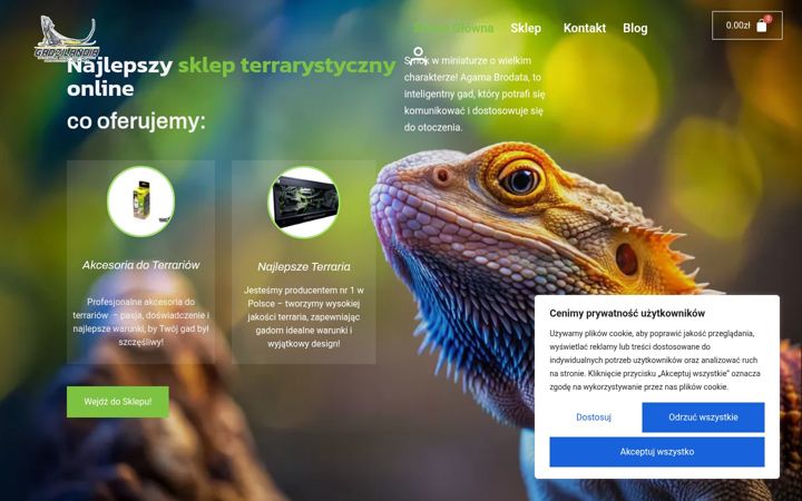Screenshot of gadzilandia.com
