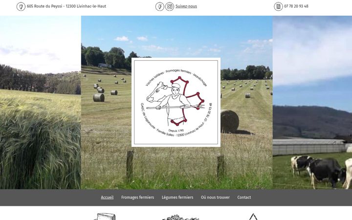 Screenshot of gaec-la-garouste.com