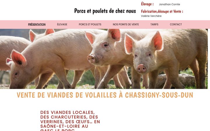 Screenshot of gaecleporcbrionnais.fr