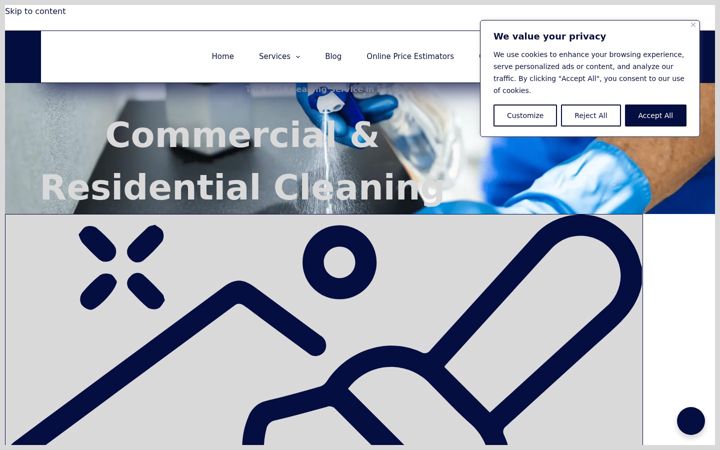 Skærmbillede af gaedecleaning.uk