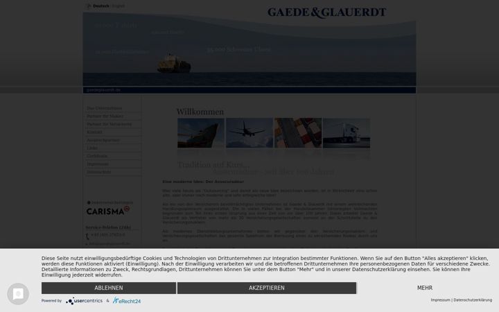 Screenshot of gaedeglauerdt.de