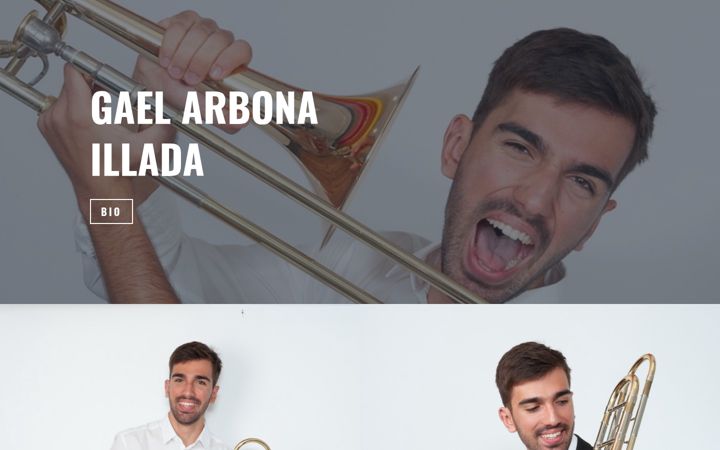 Screenshot of gaelarbona.com