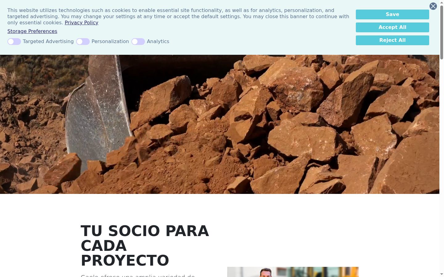 Snímka obrazovky banera súhlasu zobrazeného pred akoukoľvek interakciou