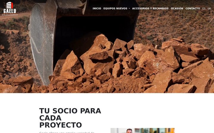 Screenshot of gaelodesarrollos.es