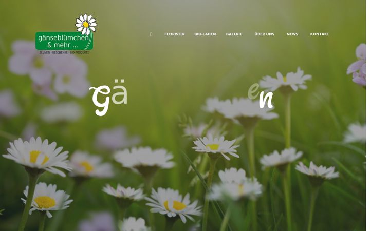 Skjámynd af gaensebluemchenundmehr.at