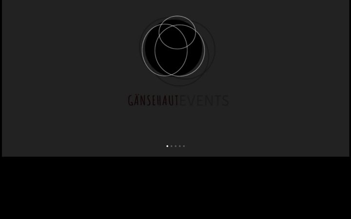 Screenshot di gaensehaut-events.de