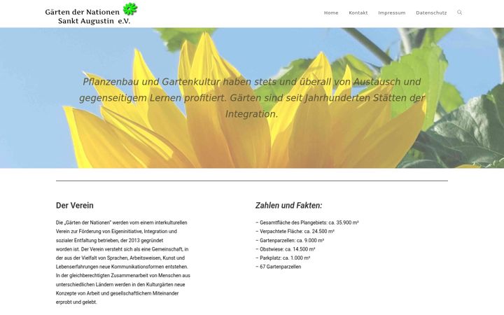 Screenshot di gaerten-der-nationen.de