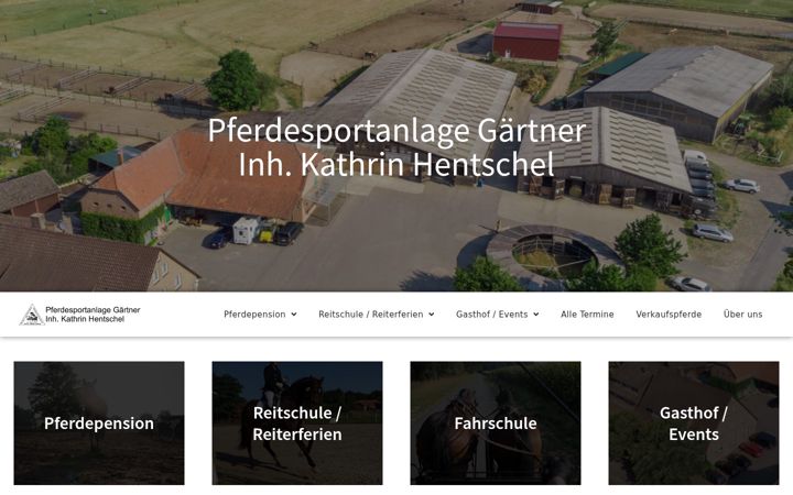Screenshot di gaertner-hansen.de