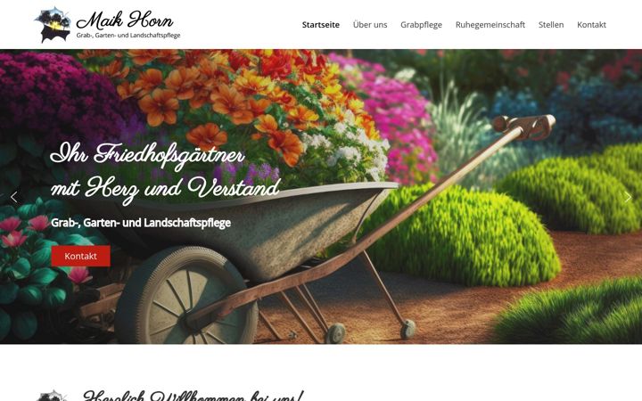Screenshot of gaertner-horn.de