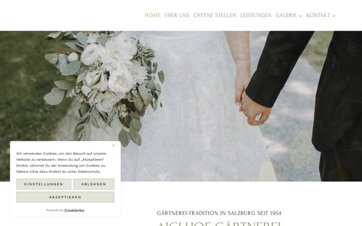 Screenshot of gaertnerei-aiglhof.at