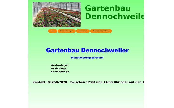 Screenshot of gaertnerei-dennochweiler.de
