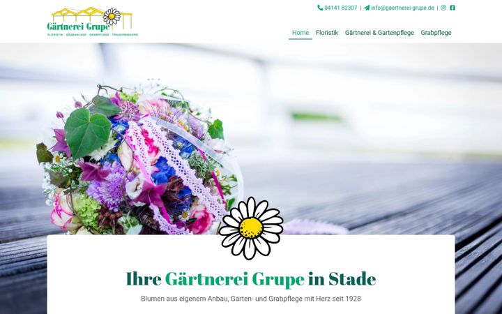 Screenshot von gaertnerei-grupe.de