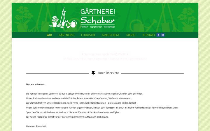 Screenshot of gaertnerei-schaber.de