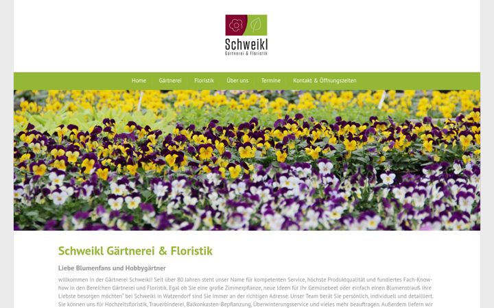 Screenshot of gaertnerei-schweikl.de