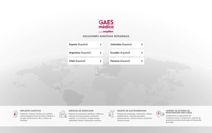 Screenshot of gaesmedica.com
