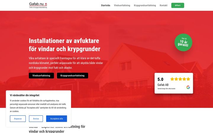 Screenshot of gafab.nu