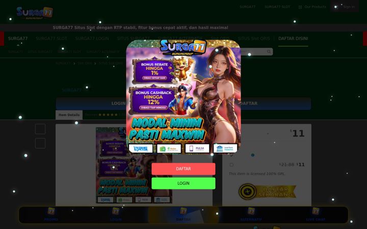 Screenshot of gaglight.com