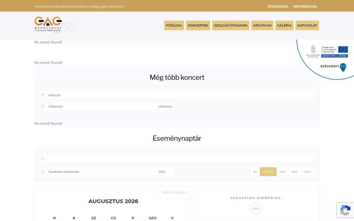 Screenshot of gagprodukcio.hu