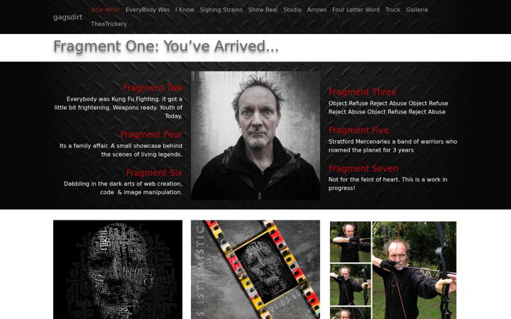 Screenshot of gagsdirt.co.uk