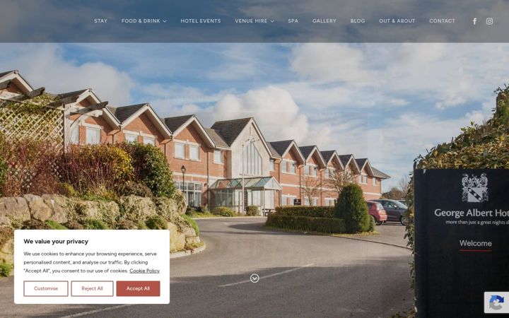 Screenshot of gahotel.co.uk