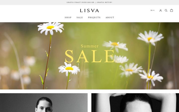 Screenshot of gai-lisva.dk
