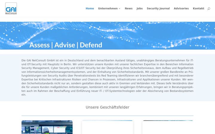 Screenshot of gai-netconsult.de