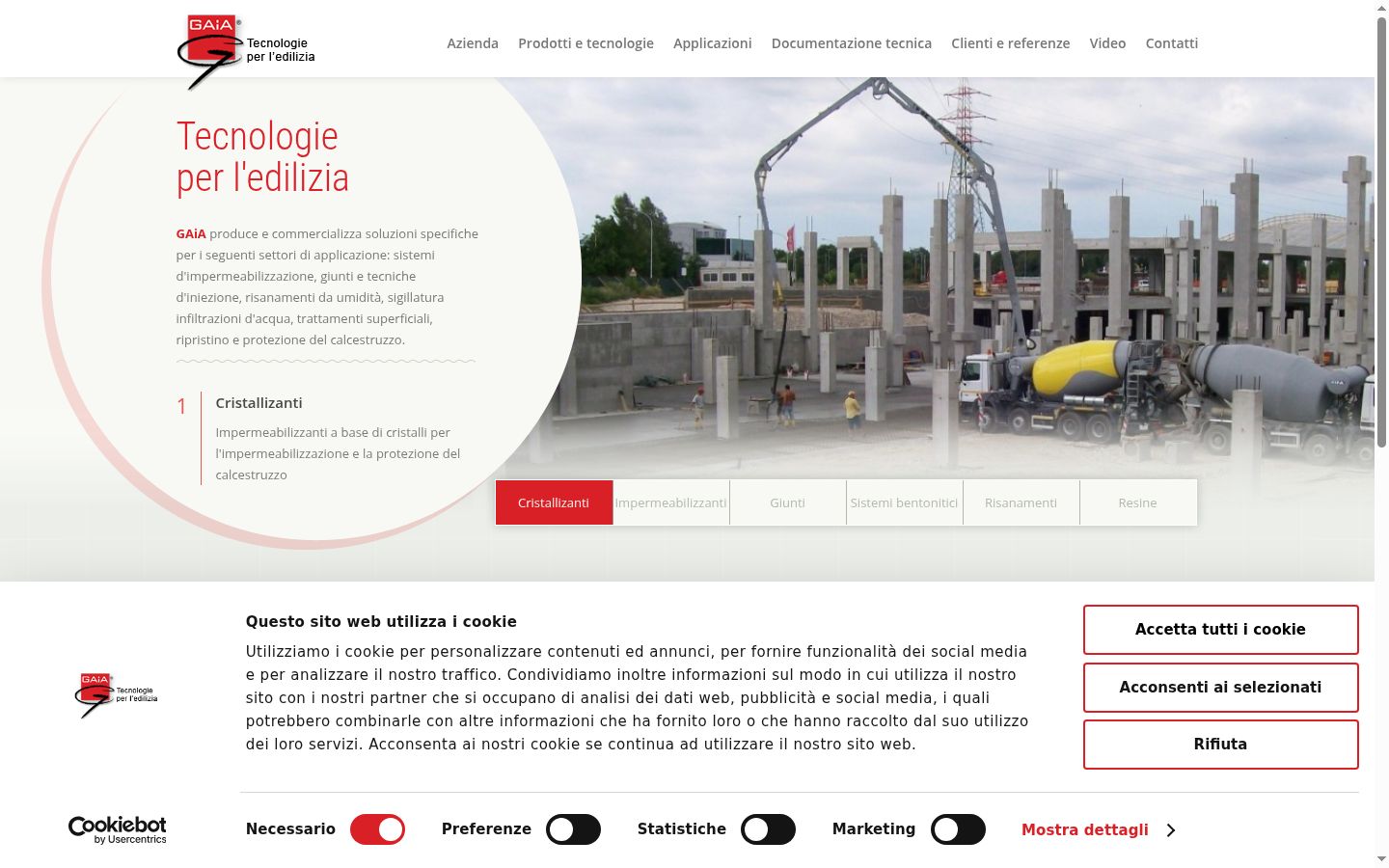 Zrzut ekranu banera zgody wyświetlanego przed jakąkolwiek interakcją