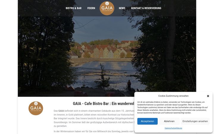 Screenshot of gaia-landsberg.de