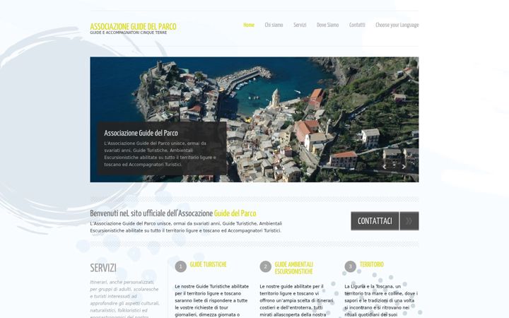 Screenshot of gaia5terre.it