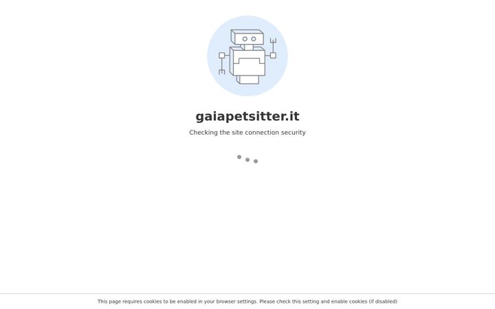 Screenshot of gaiapetsitter.it