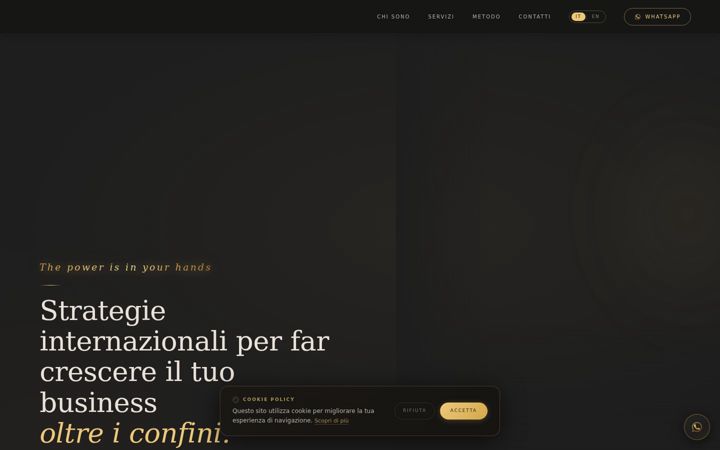 Screenshot of gaiaschinello.com