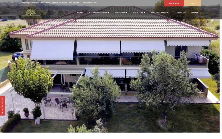 Screenshot of gaiastudios-chalkidiki.com