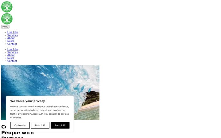 Screenshot of gaiatalent.com