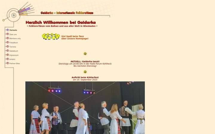 Screenshot of gaidarka.de
